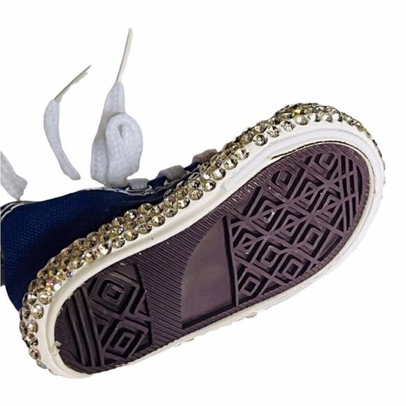 Blue Sparkly Shoe Keychain  - Picture 3 of 3